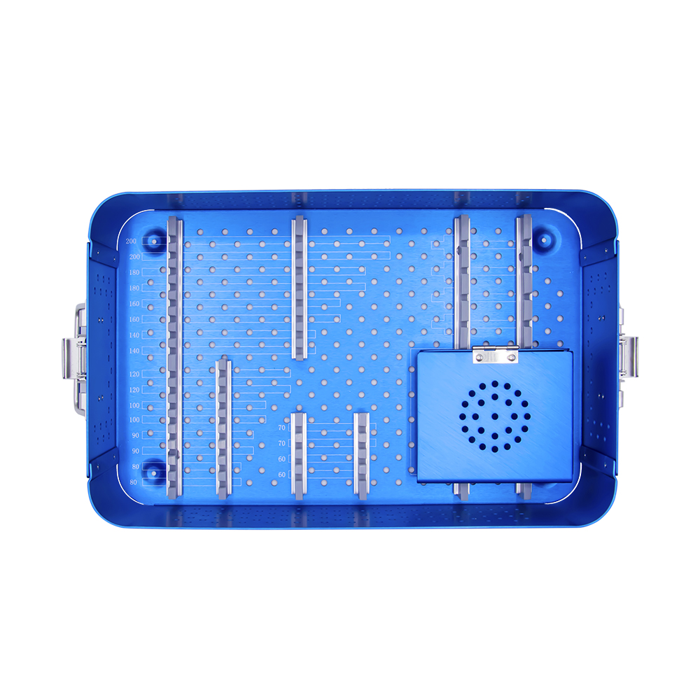 Caja de tornillos pediculares espinales