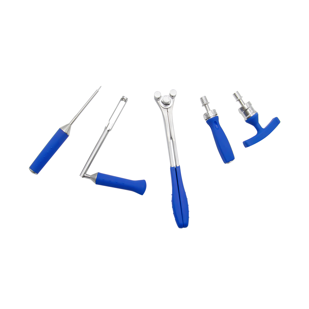 Juego de instrumentos del sistema de tornillo pedical espinal de 5,5 mm